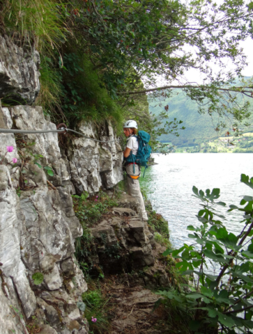 Ferrata Sasse Lago d'Idro