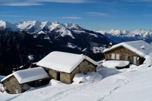 Escursione invernale nelle Valli del Bitto