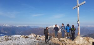 Escursione invernale nel Gruppo del Bondone