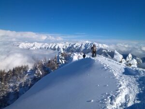 Escursione invernale nelle Giudicarie