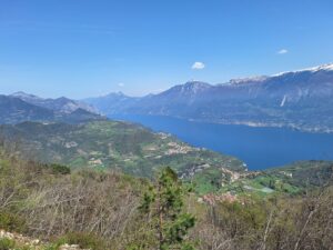 La malga nel faggeto e Dosso Piemp 1212 m